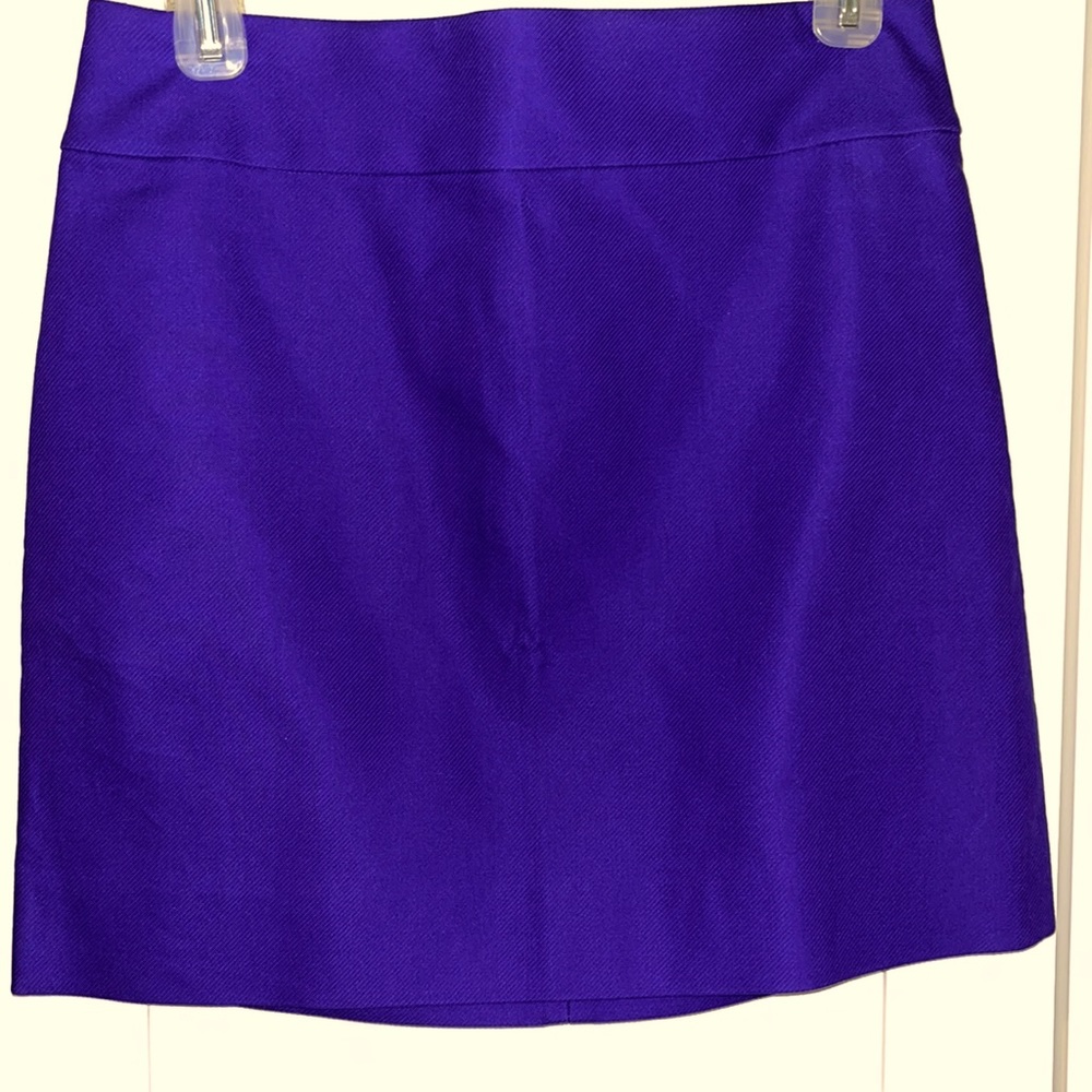 J. Crew Factory Purple Mini Skirt
